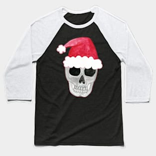 Halloween Christmas skull Baseball T-Shirt